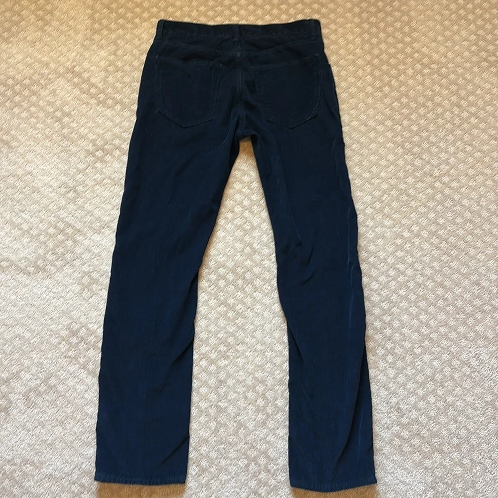 Men's Banana Republic Navy Blue Corduroy Pants size 31x32***see measurem…
